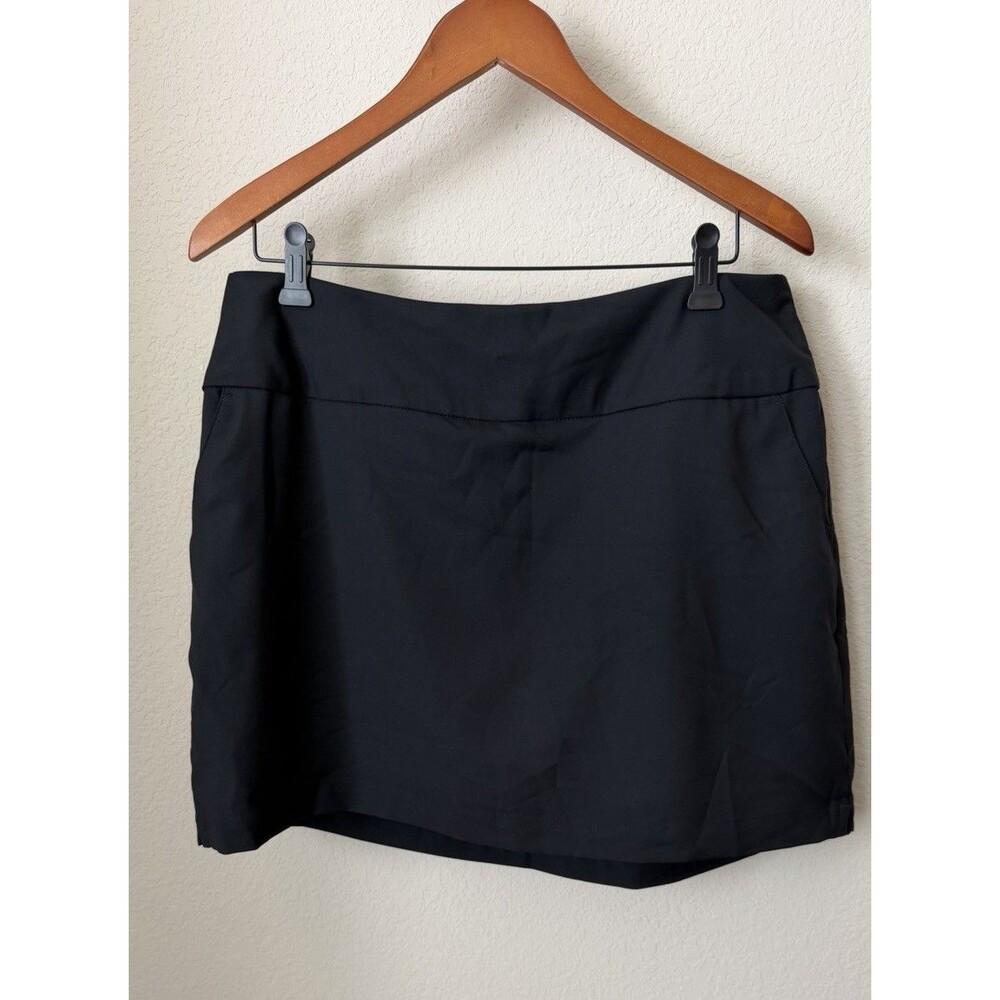 Adidas Women's Size Large Black Ultimate365 Golf Tennis Black 16" Skort